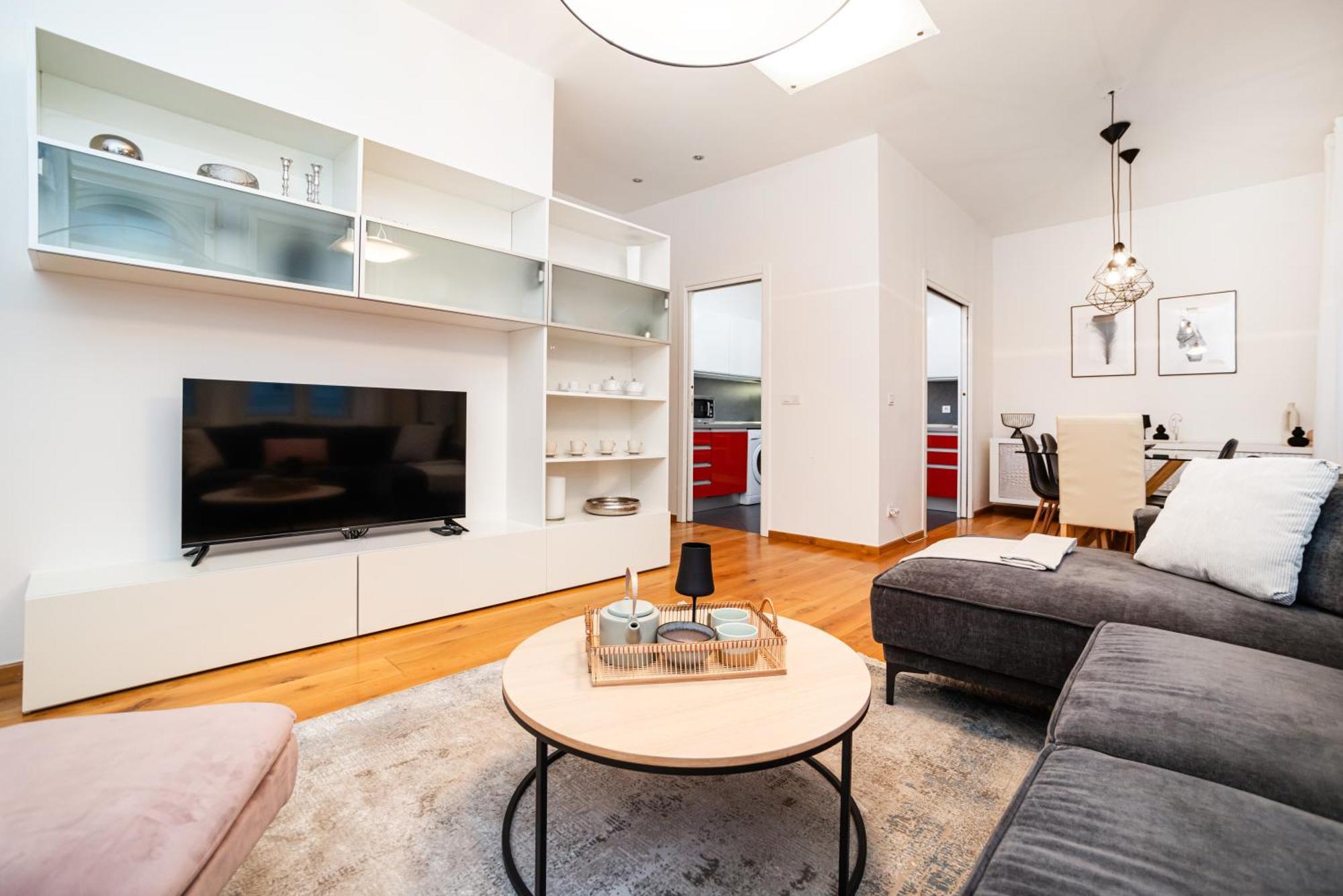 Apartment Large And Stylish In